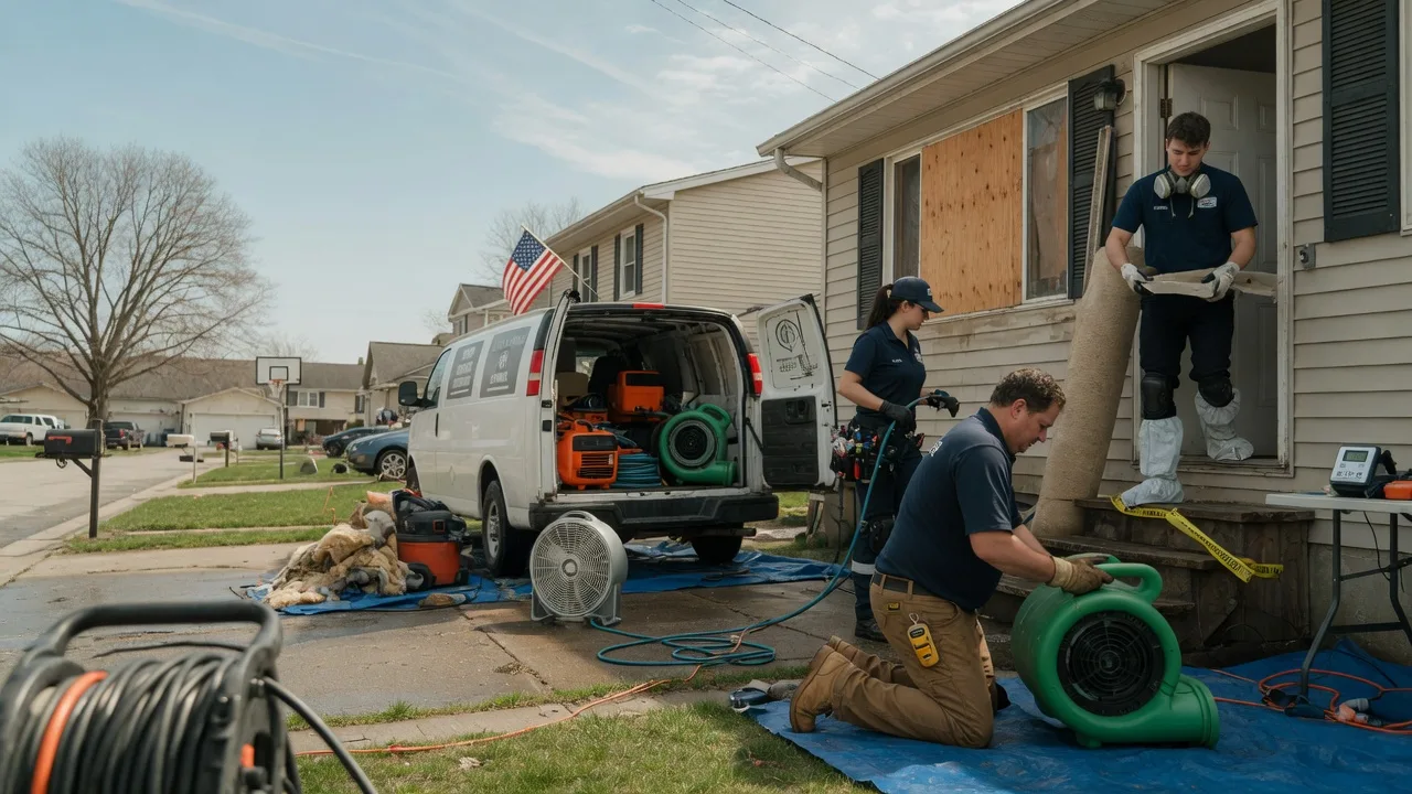 Water Damage Restoration in Solon, IA near me